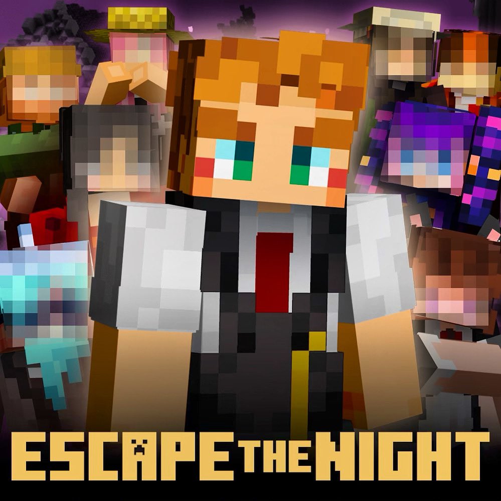 Something wicked this way comes 😈 A little extra December adventure “Escape The Night Minecraft” with some very special guests — trailer launches tomorrow! #ETNcraft 

Subscribe here: youtube.com/@JoeyGraceffaG…