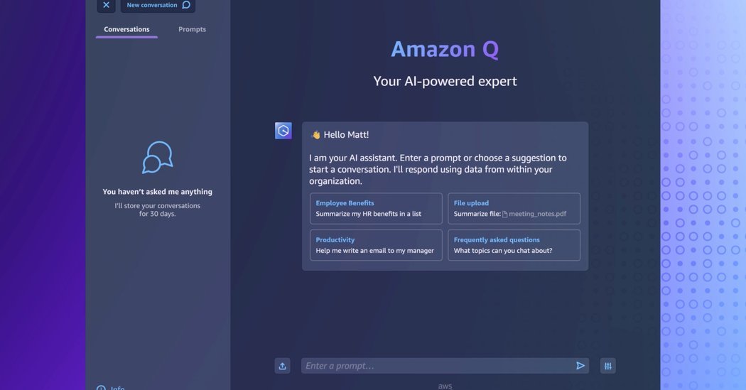 amazonqerc20's tweet photo. Elon Musk found Amazon Q.

Amazon introduces Q business model.

OpenI has a Q' algorithm. 

Shure joins Q-SYS Technology Partner Program. 

We have a Q AGI Breakthrough. 

Is this just a little ole coincidence we have here? 😉 #AmazonQ $Q https://t.co/3ORf4HmT3Q