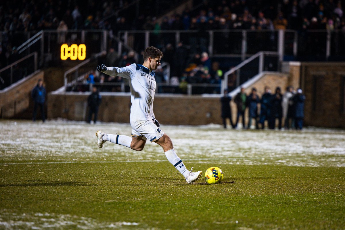 NDMenSoccer's tweet photo. 4️⃣-for-4️⃣

The Irish penalty takers were calm, cool and collected from the spot last Sunday.

#GoIrish☘️ https://t.co/3J5RnyKsnu