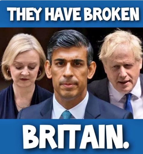 @nighthawkgeoff @GOV2UK @TheLastPersont2 #ToriesOut511
#GeneralElectionNow
#RefugeesWelcome
#TacticalVoting
#GetPRDone
Never Forget:
#CovidCatasrophe
#BrexitDisaster
#ToryCostOfLivingCrisis
#ToryPPEScandal
#HRS2
#Raac
#ToryCorruption
#TorySewageParty
#ToryTaxEvasion
#ToryNonDoms
#FoodBanks
#HomelessCrisis
#ToryLiars