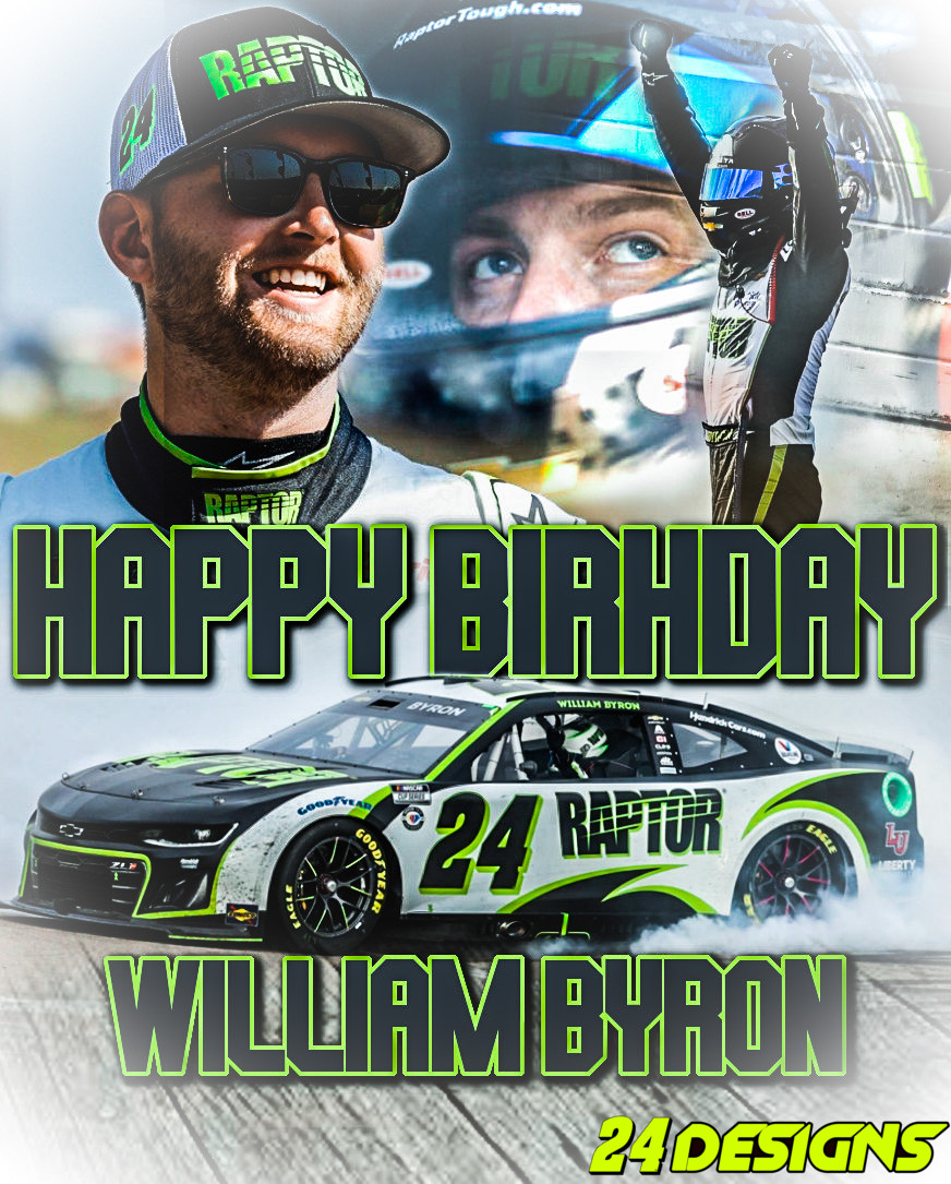 24Designs's tweet photo. Happy Birthday @WilliamByron https://t.co/ZcuxJoPa2R