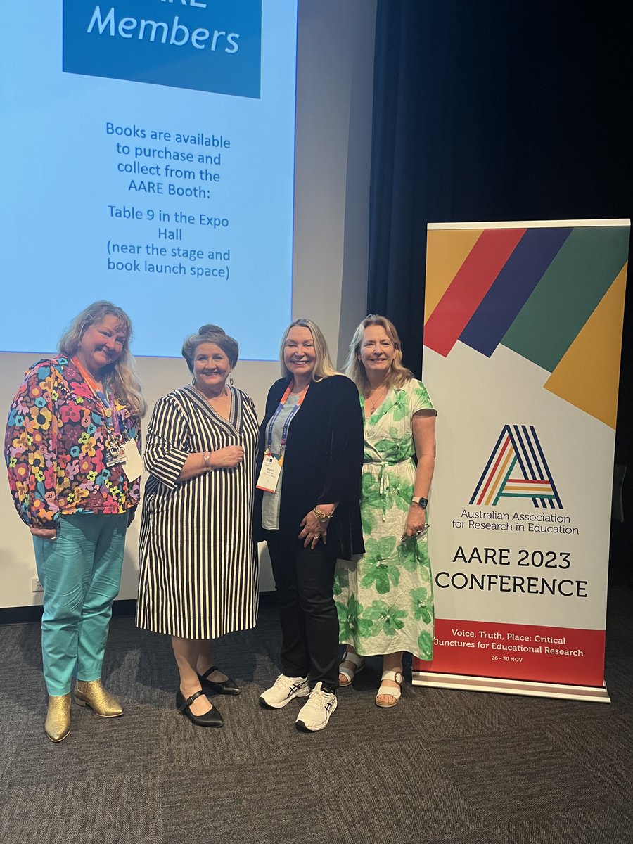 Yesterday Distinguished Prof Susan Danby delivered the 2022 Radford Lecture, reminding us to consciously make space for and carefully listen to the voices of children and to be brave and courageous with our research agendas #AARE2023