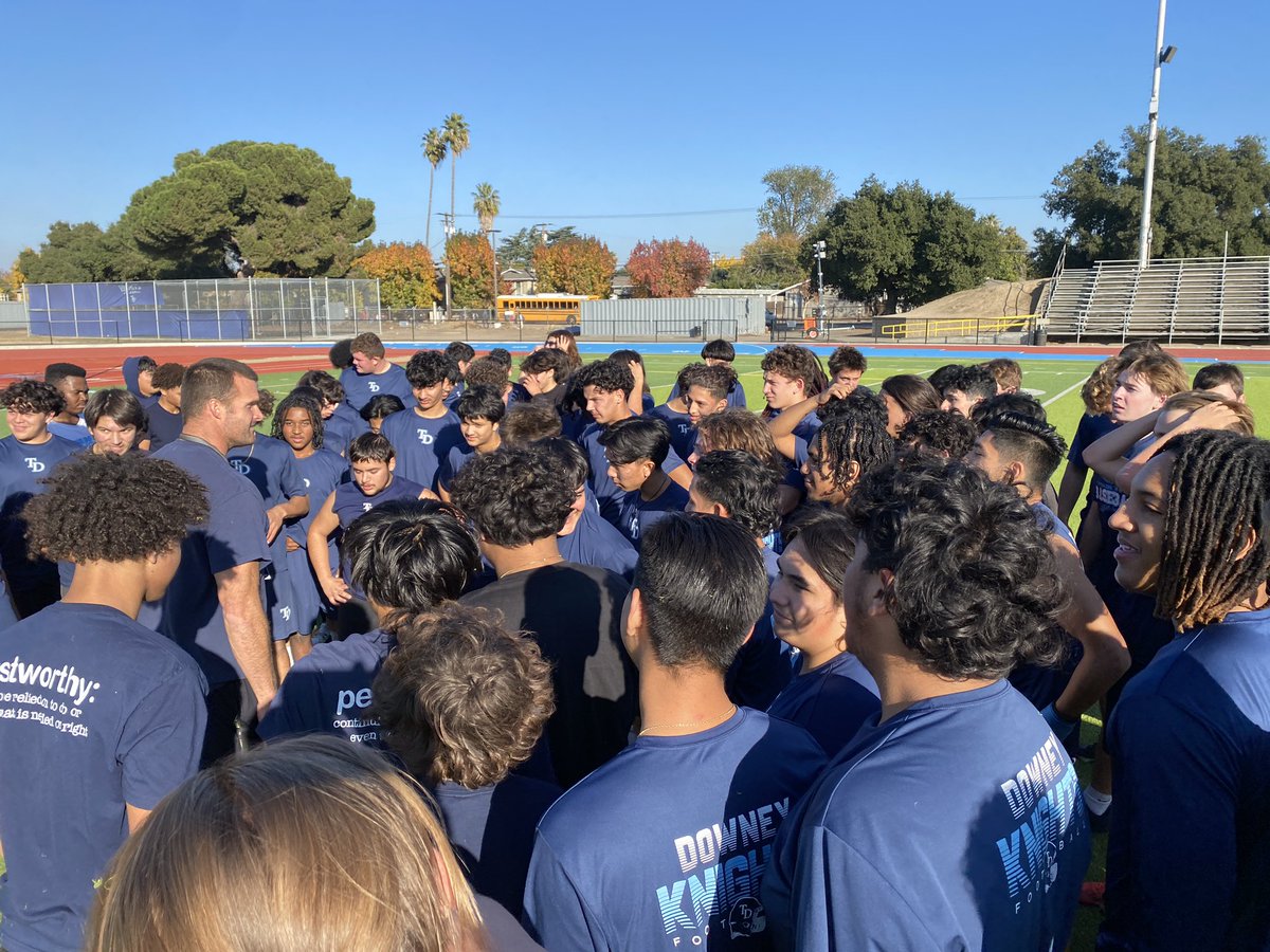 #Team73’s first week of training.  Only the strong will thrive. Only 268 days until game one!