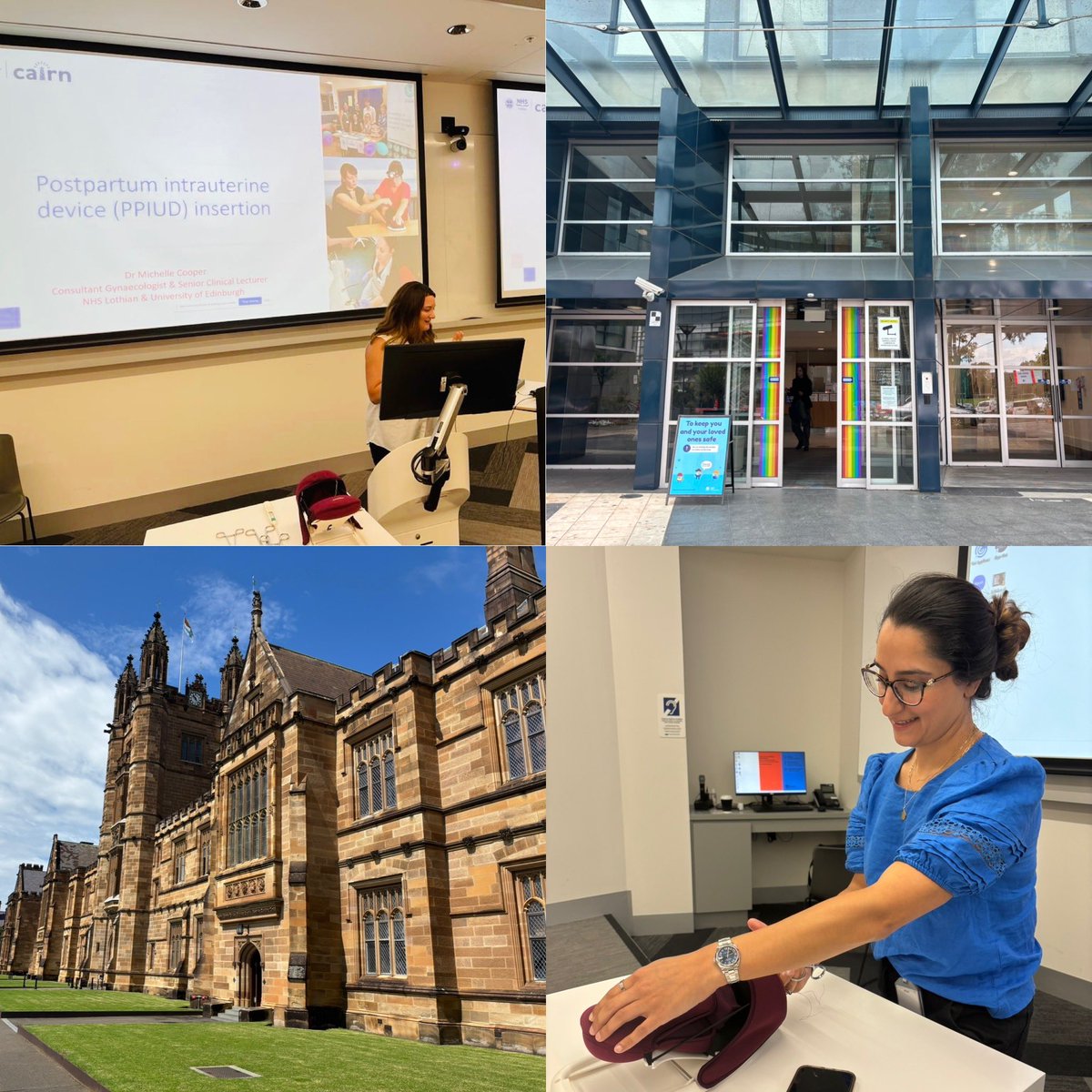 Fantastic week spent with @CameronSharon @KirstenIslaB and colleagues across Sydney sharing PPC research&experience from Edinburgh & progressing future joint projects - thanks to @EdinburghUni @Sydney_Uni Collaborative Partnership Award @CAIRN_Edi @EdinUni_IRR @ScotPCN @scotgov