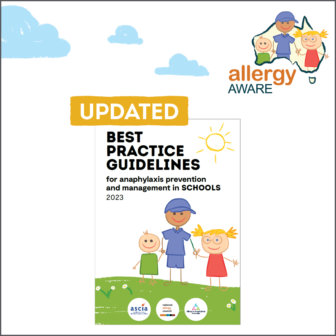 The National Allergy Council Best Practice Guidelines for Anaphylaxis Prevention and Management in Schools has been updated!

Download now from the Allergy Aware resource hub: ow.ly/WMwO50Qcn3Y

#Anaphylaxis #AllergyAware #AllergyAwareness #Schools