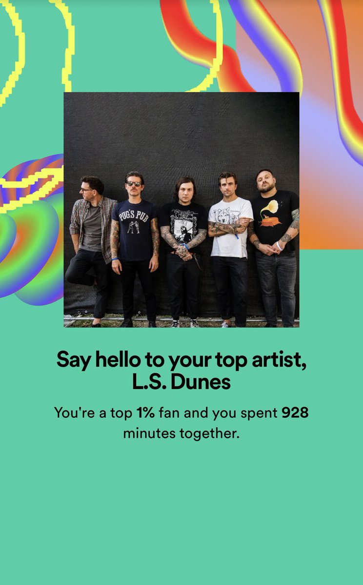 ambee86's tweet photo. For the first time in idk how many years @Coheed hasn’t been my #1. What can I say @lsdunes just hit me hard this year. 🧡 https://t.co/yltU6KCaXf