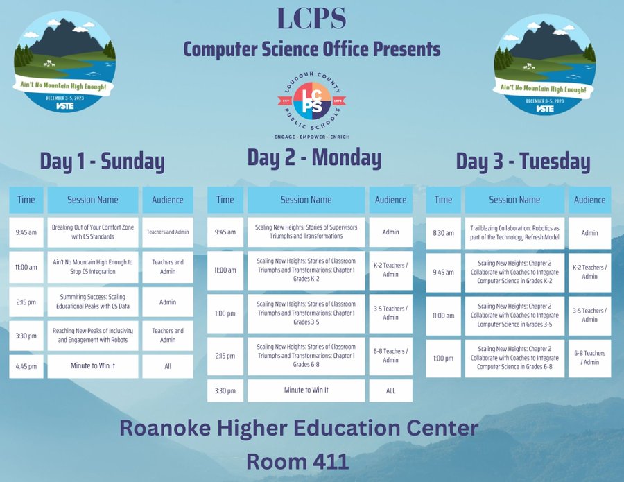 NickGrzeda's tweet image. It has been a long time coming...my friend and colleague @ChrisWatsonLCPS &amp;amp; I will be presenting how @LCPSOfficial has incorporated CS Robotics into the Technology Refresh Cycle &amp;amp; share strategies w/ @VSTE #VSTE23 attendees on how they can build this into their system. #CSforLCPS