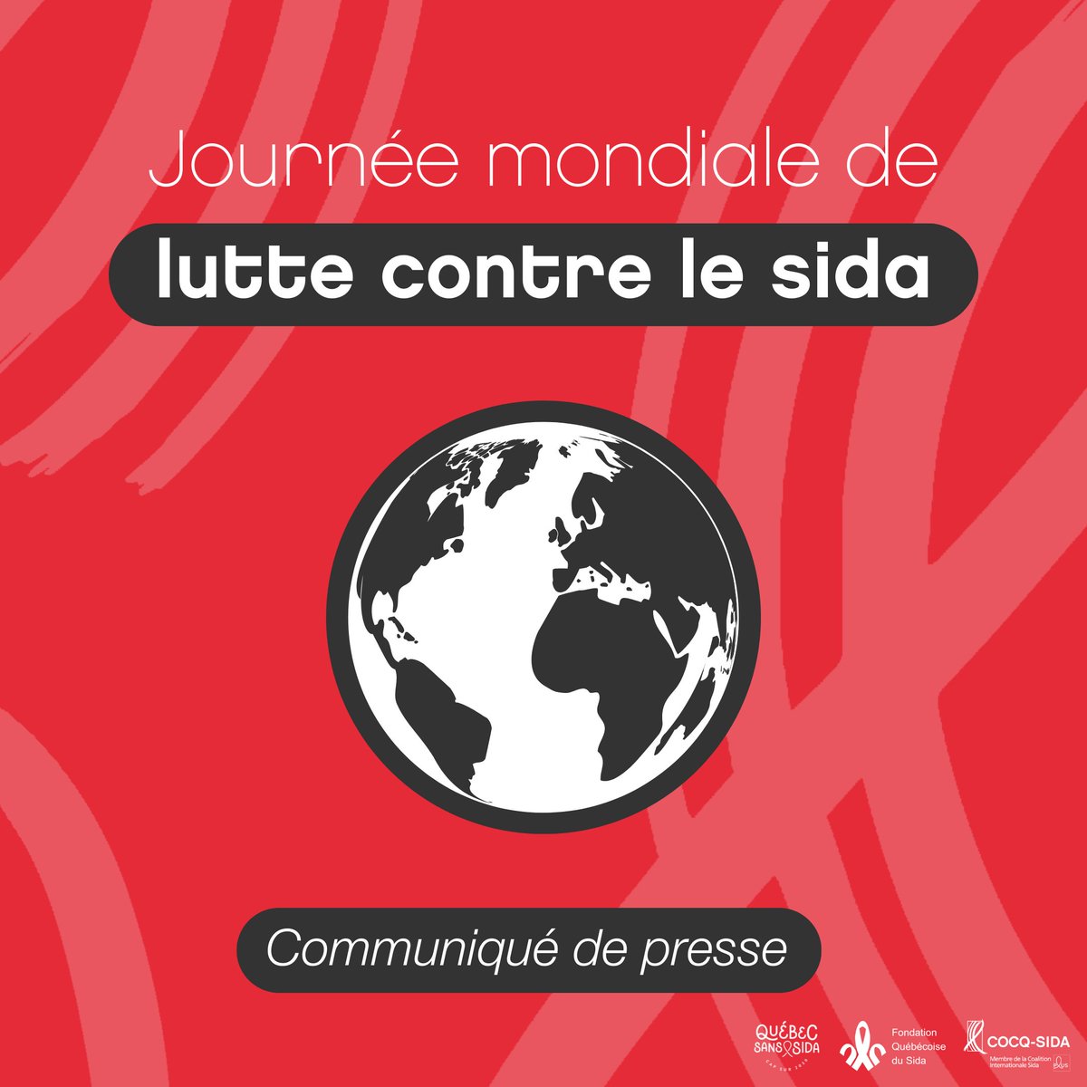 COCQSIDA's tweet photo. 📣#Communiqué - #JMS2023📣

La COCQ-SIDA et la Fondation québécoise du sida réitèrent leur demande d’une rencontre avec le ministre de la Santé, @cdube_sante, afin de présenter diverses #solutions pour atteindre un #QCsansSida ni #VIH d’ici 2030. ✊

👉 https://t.co/5NGMVxONgE https://t.co/G4UfZfNX1x