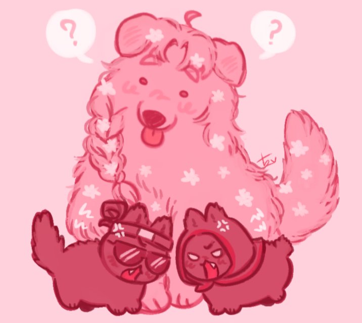 tummo_jpG's tweet image. 🩷🩷🩷🩷pink art🩷🩷🩷🩷