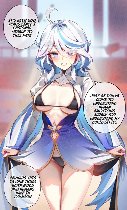 Furina x Bad Dragon