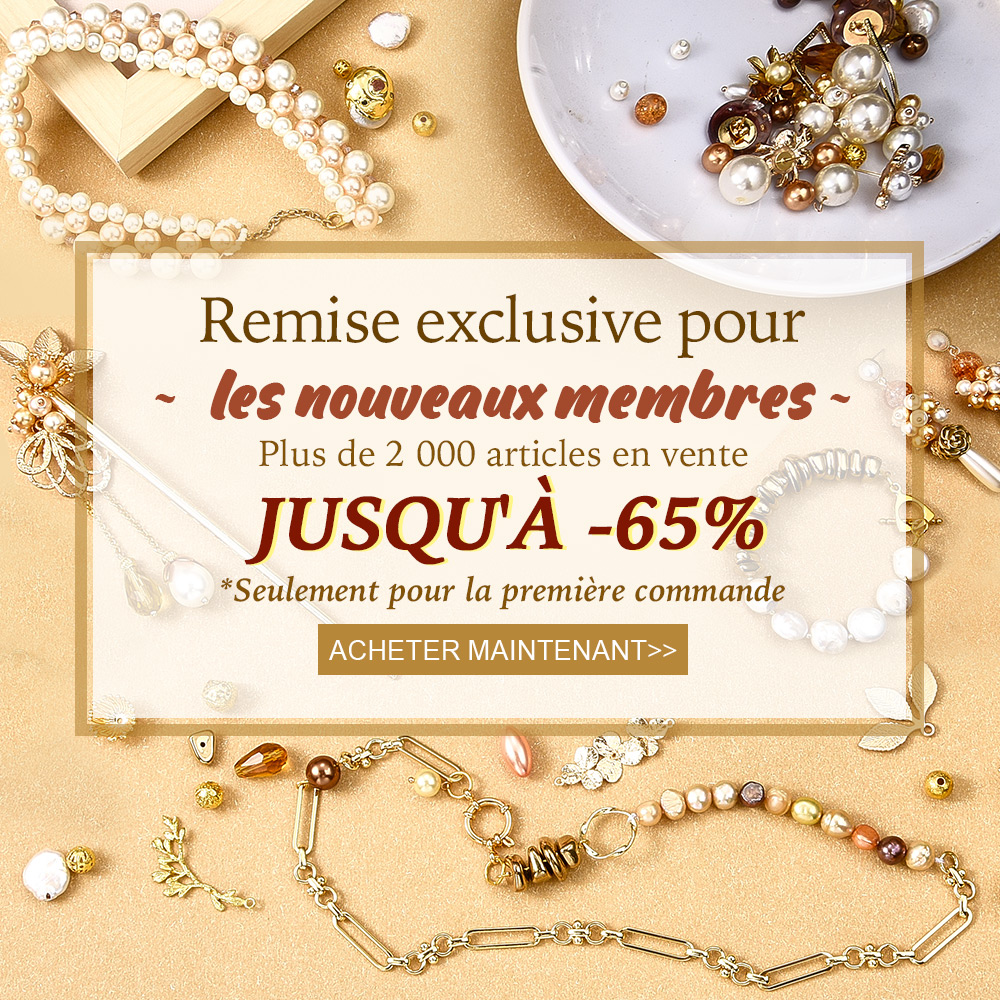 FrPandahall's tweet photo. Cadeau pour nouveau client
280,000+ articles 
Jusqu'à -65 % https://t.co/68yMhEndlA
Inscrivez-vous et obtenez les coupons totale de 20$
https://t.co/A3pST8TI3L https://t.co/cVPU4obSzX