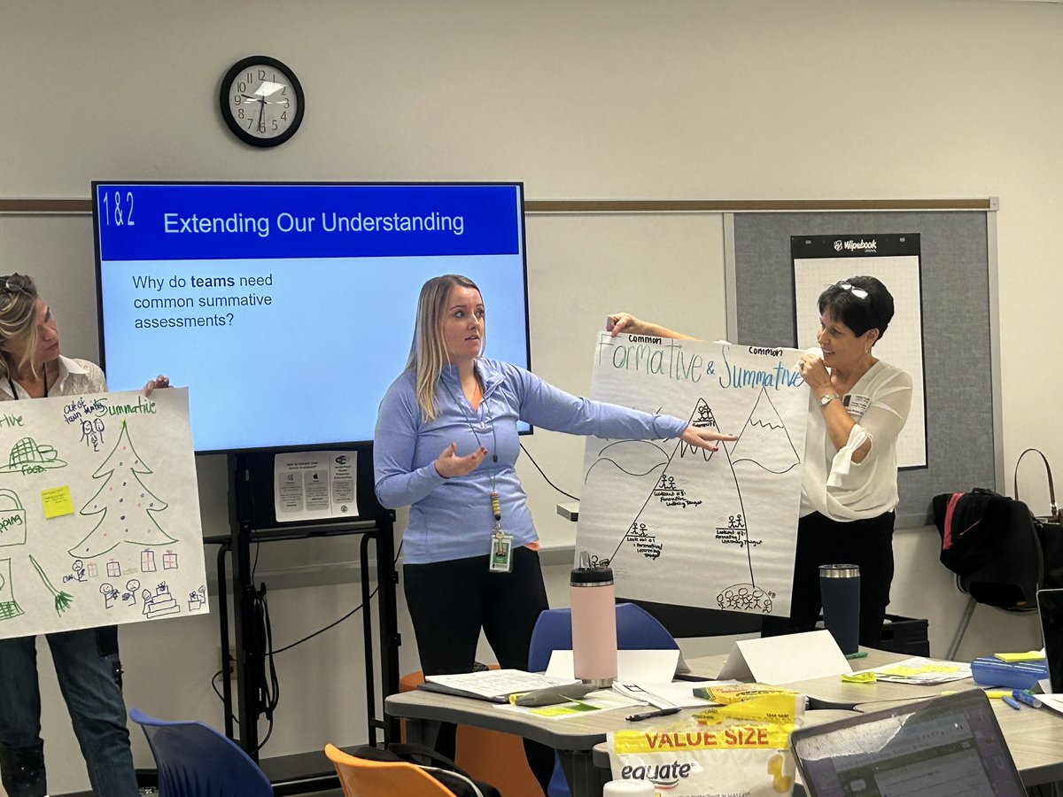 Members of the 6-8 ELA curriculum team got to work with Candy from <a href="/EducPlus/">EducationPlus</a> today as we begin our journey towards writing common summative assessments #WSDlearns #WeAreWentzville