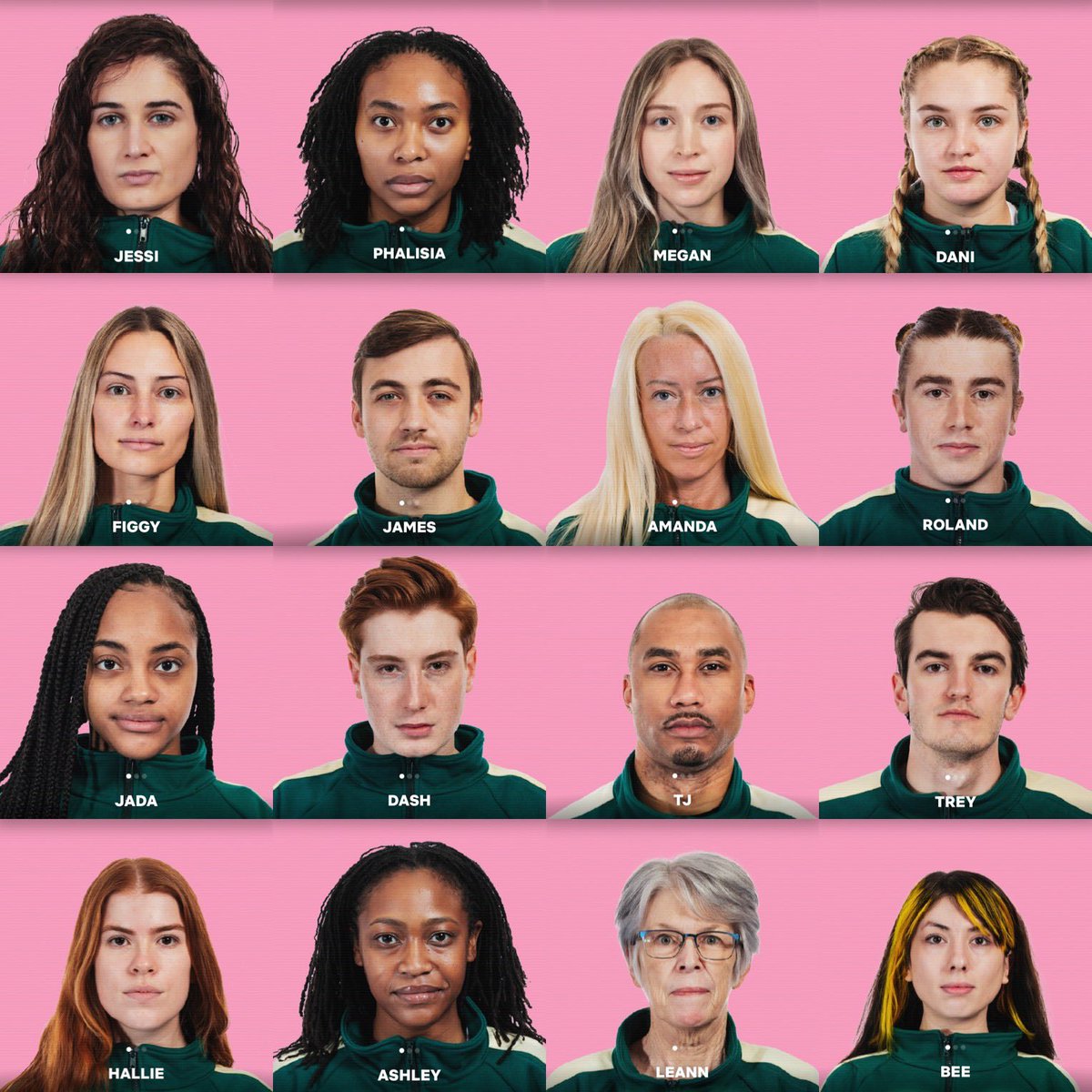 Wizardknight95's tweet photo. With only 1 Ep left these are my favorite players @JessiDiPette @megmarieee_  @hashtagfiggy  @dani_templet @ChooChooTreyn @Keeping_My_Name @droneebee @dashkatz @Phalisia2 @hallie_parrott @tjstukes68 put them all in @CBSBigBrother next year &amp; let chaos ensue #SquidGameTheChallenge https://t.co/KmM55CrbSe
