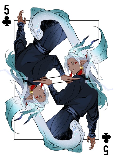yo look at my school project  I had to illustrate some playing cards and print it