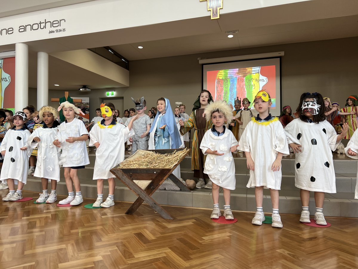 InfantJesus54's tweet photo. The story of the very first Christmas was showcased this morning by our fabulous Pre-Primary students. What an amazing reminder of the true meaning of Christmas. #CatholicLearners #CEWA #DiscoverCatholicEducation https://t.co/4DcBOLiKIM