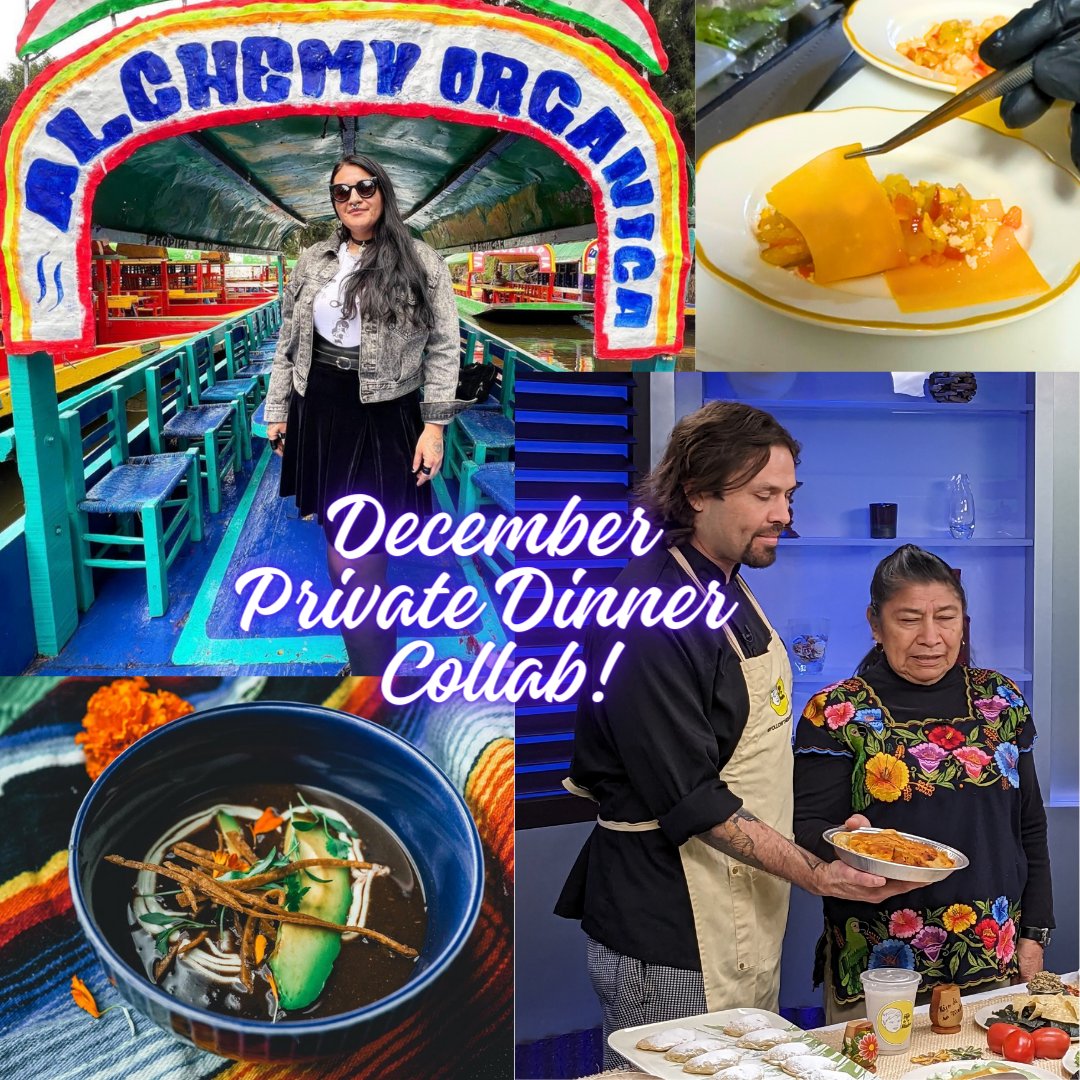 We are teaming up with @alchemyorganica for one last private dinner to close out this year!

This may be the one and the only time to catch two of the best indigenous chefs in LA under one roof!

Tickets will be available later this week! See you soon fam!

#lavegan #plantbased