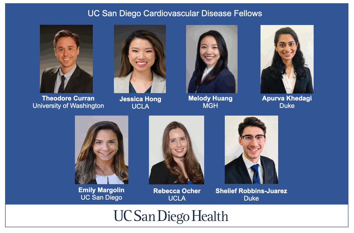 UC San Diego Cardiology (@ucsdcardiology) on Twitter photo We are extremely proud to welcome our newly matched general cardiology fellows! Welcome to the <a href="/UCSDCardFellows/">UC San Diego Cardiology Fellows</a> family! @HongJessica_ <a href="/EmilyMargolinMD/">Emily Margolin, MD</a> <a href="/ROcher_MD/">Rebecca Ocher</a> <a href="/AnnaMcDivitMD/">Anna McDivit Mizzell, MD, FACC</a> <a href="/hsbhatia/">Harpreet Bhatia</a> We are extremely proud to welcome our newly matched general cardiology fellows! Welcome to the <a href="/UCSDCardFellows/">UC San Diego Cardiology Fellows</a> family! @HongJessica_ <a href="/EmilyMargolinMD/">Emily Margolin, MD</a> <a href="/ROcher_MD/">Rebecca Ocher</a> <a href="/AnnaMcDivitMD/">Anna McDivit Mizzell, MD, FACC</a> <a href="/hsbhatia/">Harpreet Bhatia</a>