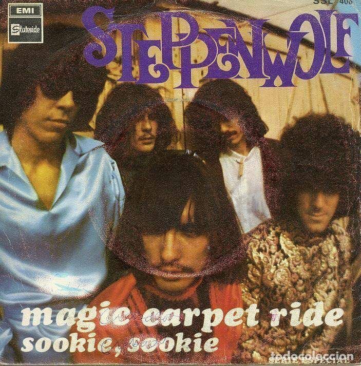 This Week On The Chart 11/30/1968: Steppenwolf peak at #3 on the Hot 100 Singles Chart with “Magic Carpet Ride”, their second top ten single in the U.S. #Steppwnwolf #RockHonorRoll
