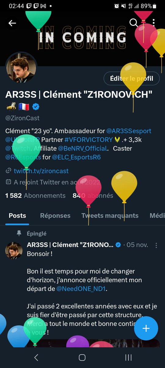 GALIA | Clément "Z1RONOVICH" 🐝 🇫🇷 tweet media