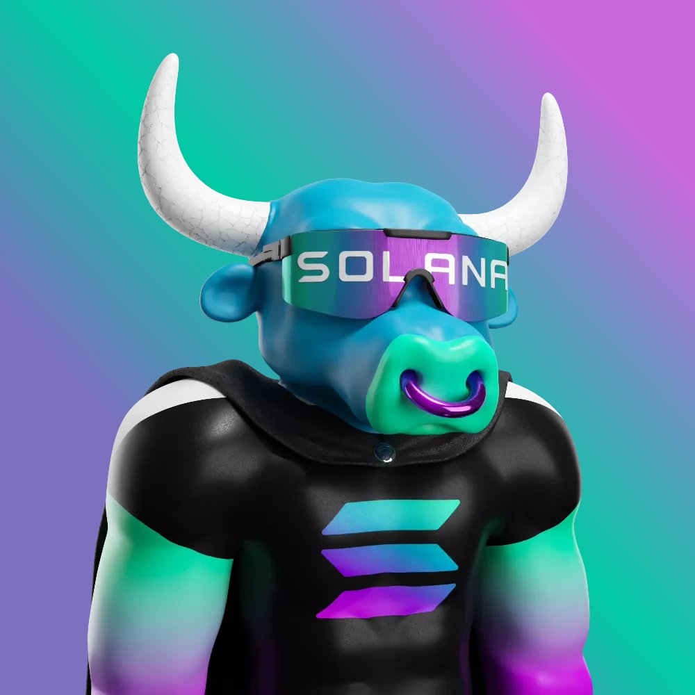 After we were left stranded, <a href="/solana/">Solana</a> quickly became our new home and hub.

To show our appreciation, our upcoming Mint will have reserved mint spots exclusively for Solana. Mint supply for the other chains will be dynamic.

P.S. Currently, no Bull has the Solana Genesis trait 🐃