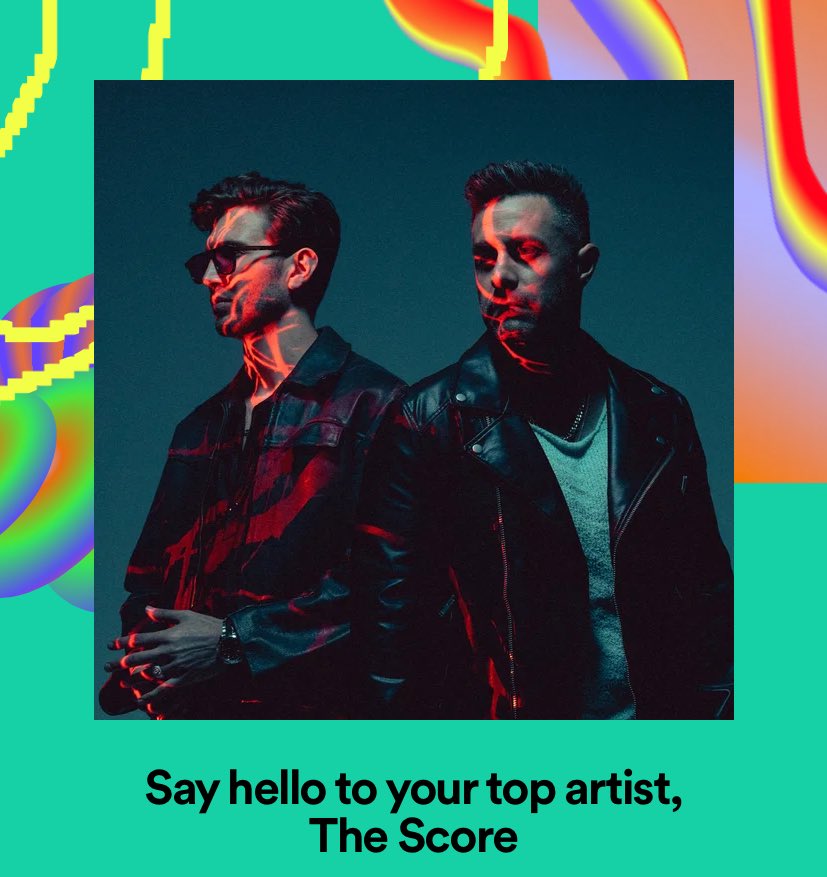 #SpotifyWrapped Thanks, @thescoremusic, for a great year! ❤️