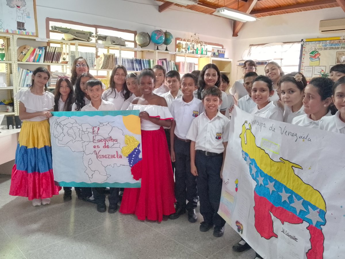 Entre Cuentos, Poesías y Dibujos los niños y niñas de la <a href="/EBVIRGILIOPINZO/">EB VIRGILIO PINZON</a> reconocen  que EL ESEQUIBO ES NUESTRO <a href="/Fundabit_/">FundabitOficial</a> @MPPEDUCACION <a href="/_LaAvanzadora/">Yelitze Santaella</a> <a href="/Berzabethg1/">Berzabethgandicaoficial</a> <a href="/CDCETachira/">CDCE Táchira</a> <a href="/FundabitTachira/">Fundabit Táchira</a> <a href="/EsequiboOficial/">Comisión Defensa del Esequibo</a>
