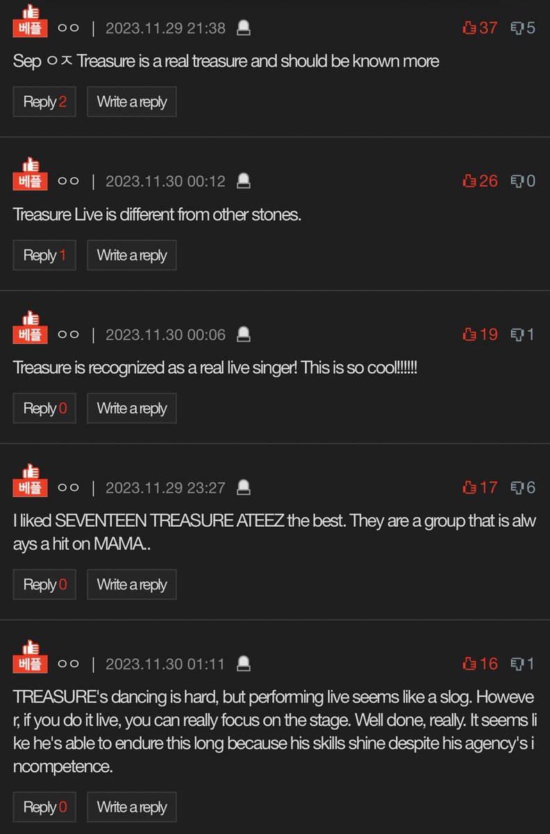 iksanpjw's tweet photo. TREASURE live vocals getting praises on pann. Our live vocal kings! #트레저 https://t.co/G8Zs05ZYhu