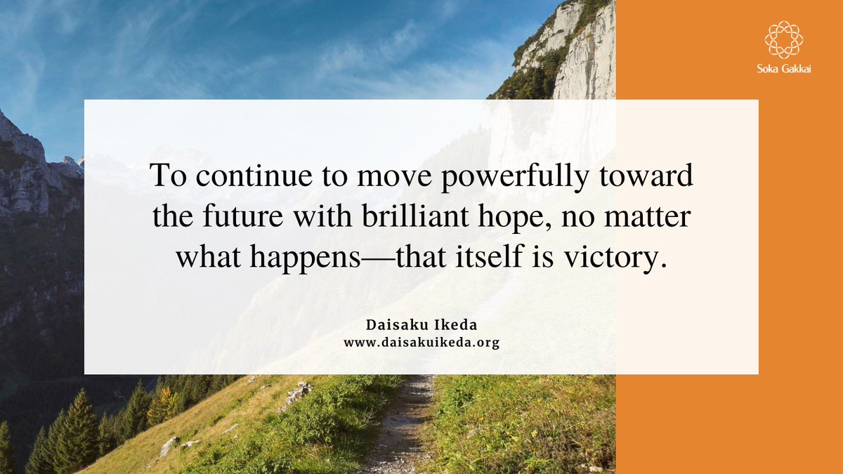 Daisaku Ikeda (Official) tweet media