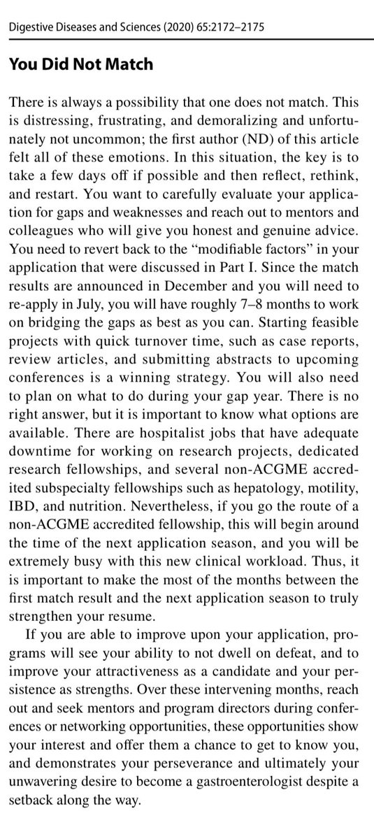 If you didn’t match:

💭 It doesn’t mean “no”
💡 It just means not now 
🎈Your time will come and there’s something better waiting for you!

Free hugs from the Bay Area ❤️ 🫂 
#NikkiNotes #MedEd #GIMatch 

Check out our paper:
👉🏼 pubmed.ncbi.nlm.nih.gov/32356262/