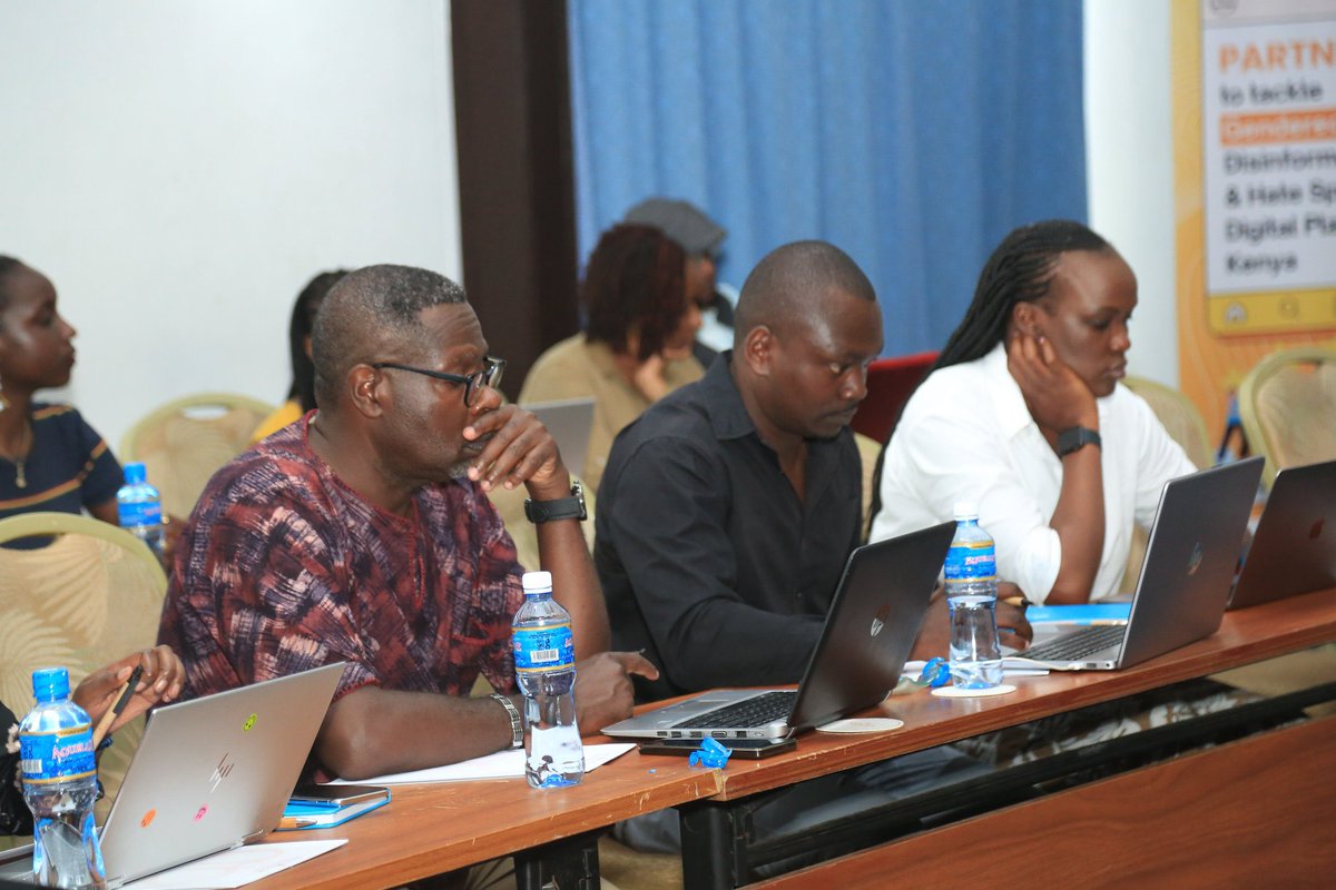 DrRuthOwino1's tweet photo. Digital technology has propelled progress in #freedomofspeech, but #socialmedia platforms pose risks through the spread of false information and #hatespeech for a safe digital environment #accesstoinformation #ContentModeration @FECoMo_Kenya 
#SocialMedia4Peace #Internet4Trust https://t.co/FwIKv16jSb