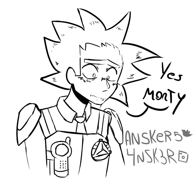 4nsk3r's tweet photo. he is so cute 

 #copRick #rickAndMorty #rickandmortyfanart https://t.co/CGmjmcgFH2