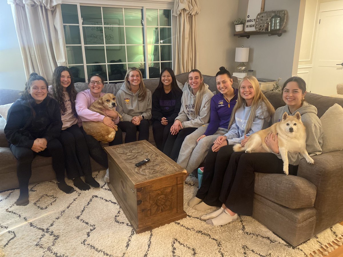 Annual Pitcher/Catcher dinner left me with a full stomach and a grateful heart. Much love for and laughter shared in this group.  💜💛