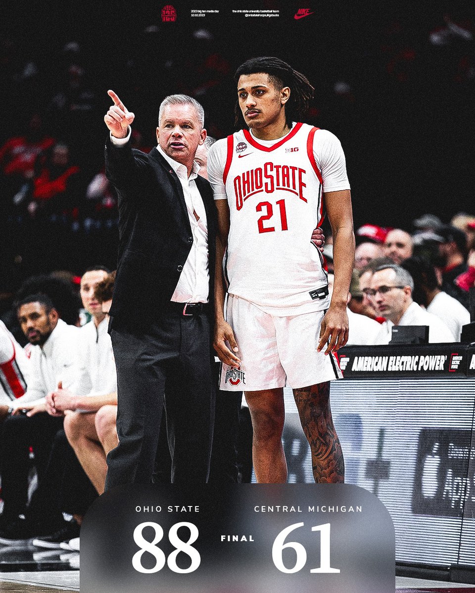 Make it 5️⃣ in a row. 

#Team125 | #GoBucks