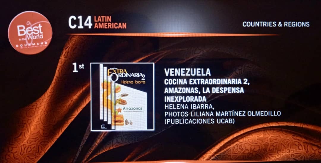 #30Nov | Nuestra querida Chef Helena Ibarra , ancla del programa “Cocina Extra-Ordinaria” que se transmite todos los sábados y domingos por Fedecámaras Radio, gana el prestigioso Gourmand World Cooking Awards 2023, en la categoría “ Mejor libro de Latinoamérica”