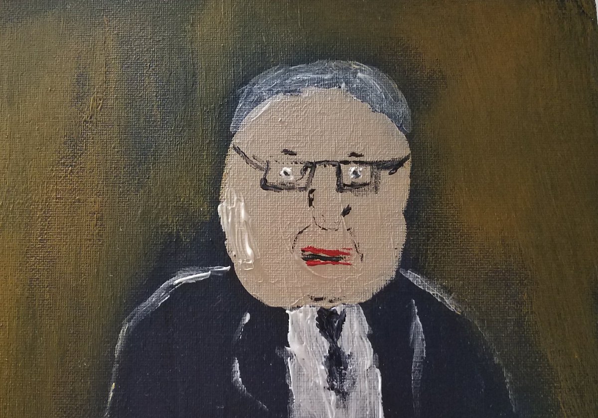 Later Hank, you were a real one. Here’s a painting I did a few years back, everybody thought he was RGB.