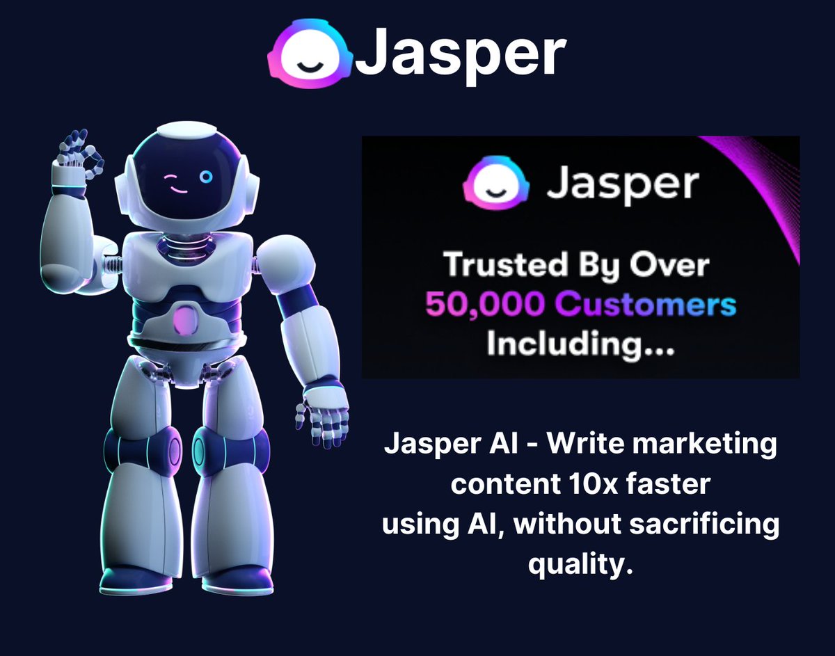 trade_2022's tweet photo. #ai #art #artificialintelligence #customart #jasperai
#copywriting #copywritingcoach #digitalagency #rytr
#copywritingmarketing #marketingagency #Seo #contentagency
Elevate your content game with
Jasper AI's AI-driven tools.
π https://t.co/6rPaaHSQY6 π https://t.co/qQNpllTjQN