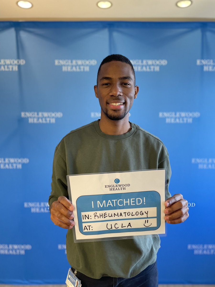 I still don’t think I’ve fully processed today as yet. I’ve wanted to be a Rheumatologist for about a decade now. So grateful for the opportunity to train at #UCLA. #RheumTwitter #Match2024 #Myositis