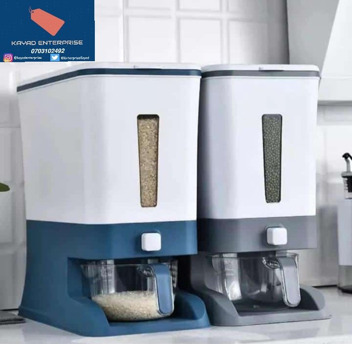 Food storage involves keeping raw or finished products in safe containers with controlled conditions. It enables you to quickly &amp; easily keep track of your stock, to know when to plan a refill. Keep your dry foods fresh &amp; organized with these &amp; more at wa.me/c/256703102492.