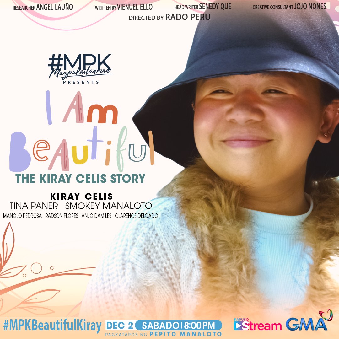 Bibigyang-buhay ni Kiray ang sarili niyang talambuhay sa bagong episode ng '#MPK.' Abangan natin ang makulay niyang life story sa 'I Am Beautiful: The Kiray Celis Story' ngayong Sabado sa GMA. #MPKBeautifulKiray