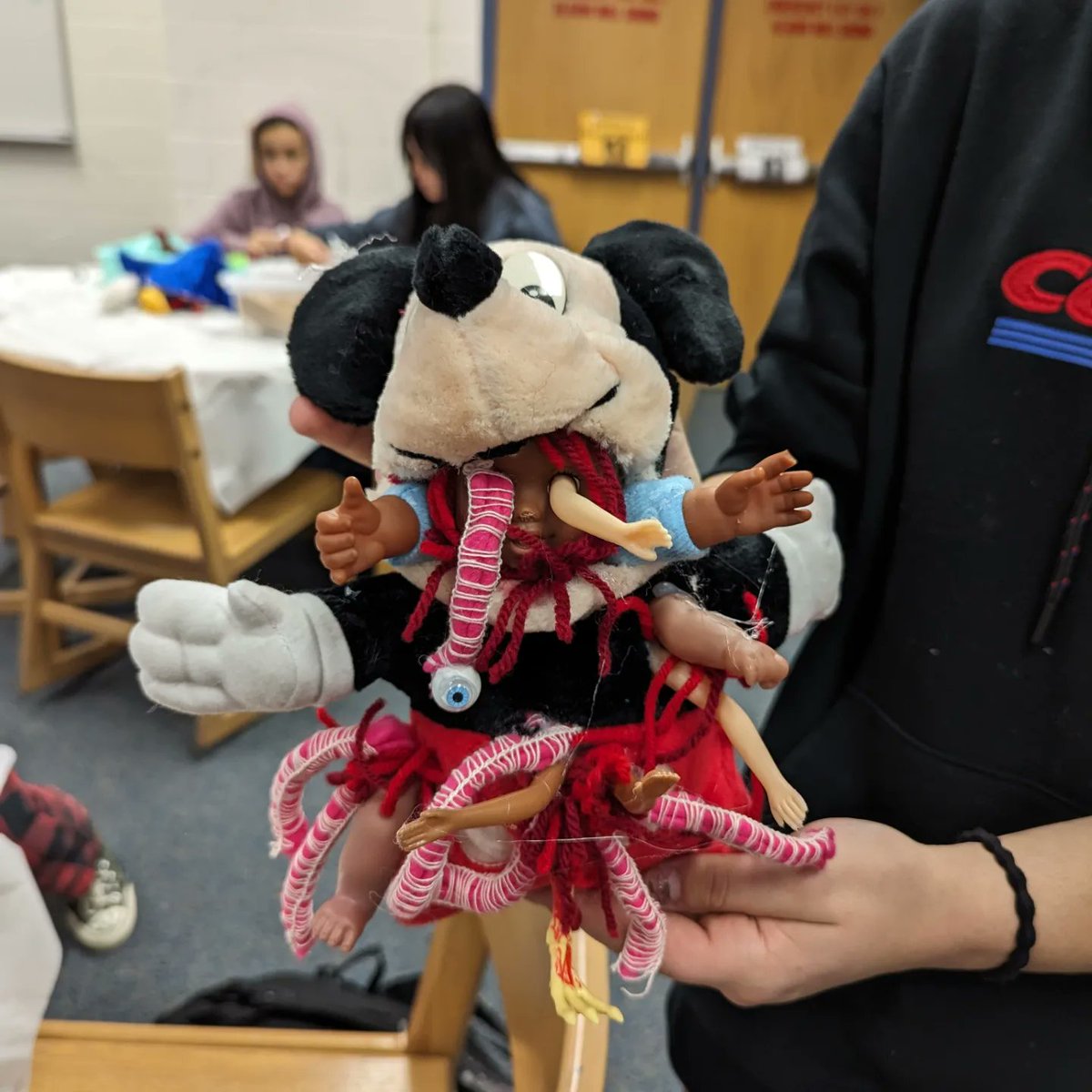 Hayfield SS Library tweet media