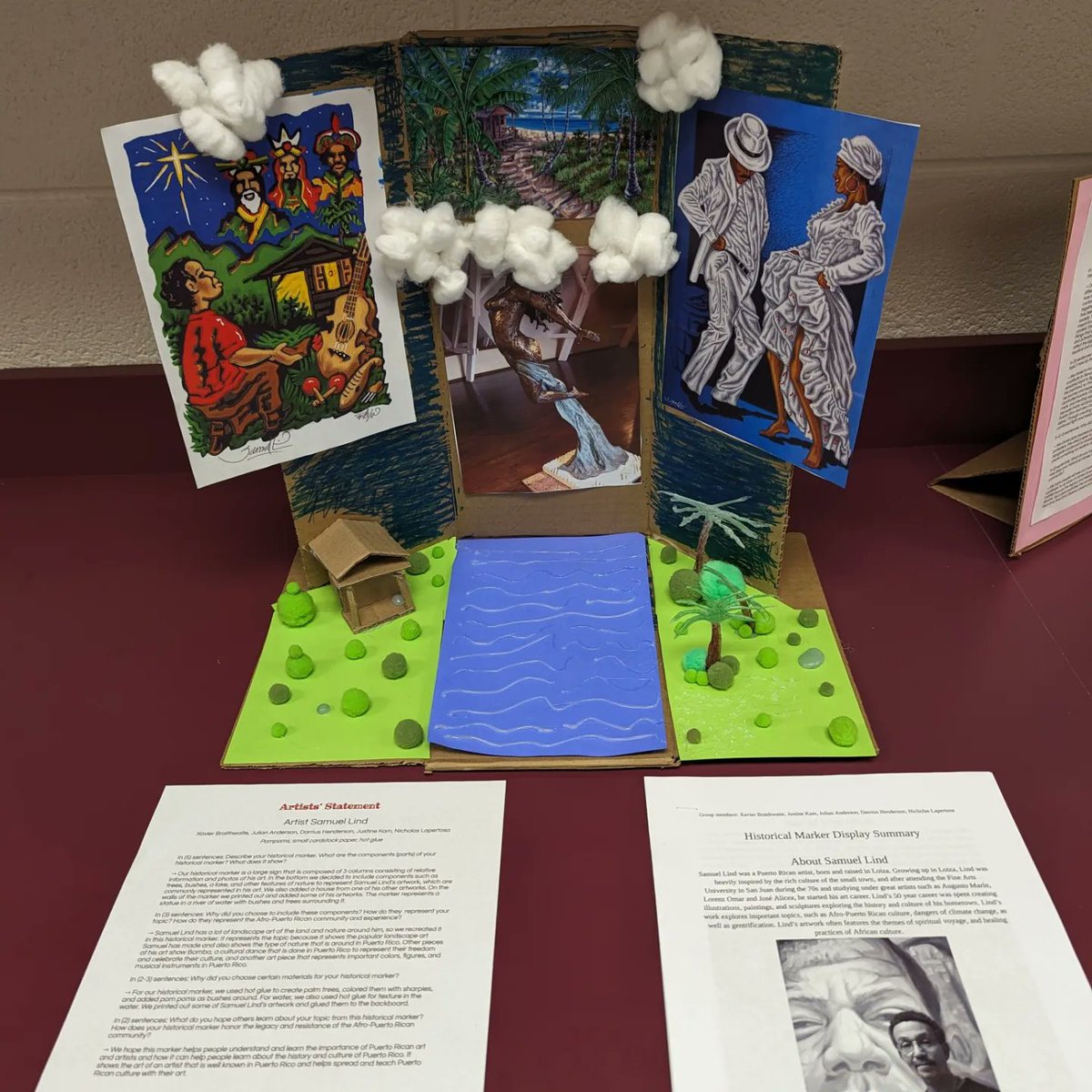 Hayfield SS Library tweet media