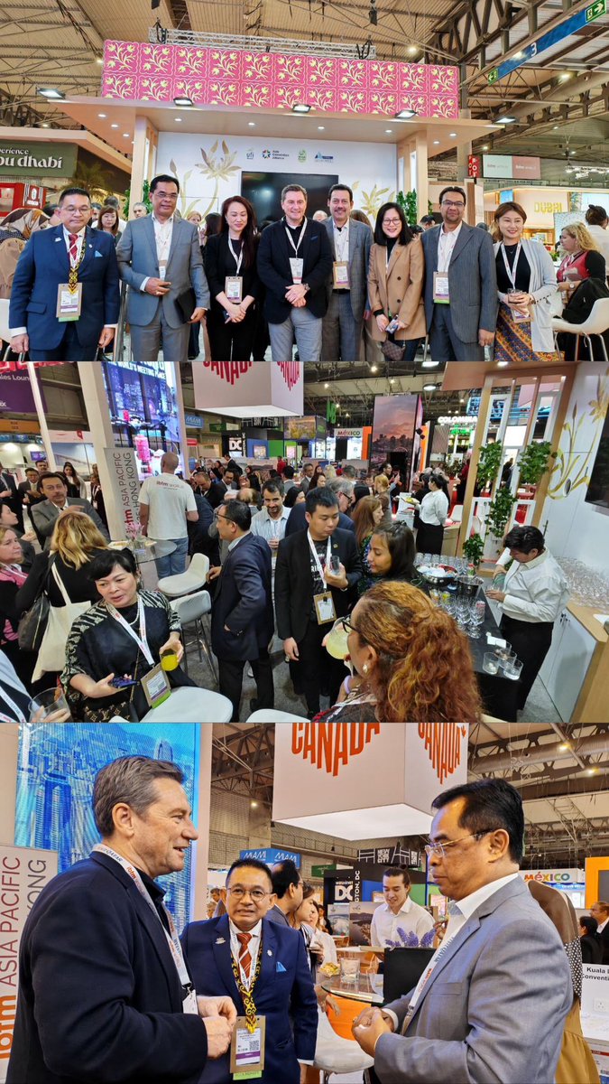 MyCEB's tweet photo. IBTM Barcelona
Malaysia Pavillion K55
Day 2 of #IBTM with more meetings, networking and insightful sharing!
#MyCEB #MyMOTAC #IBTM #EventProfs https://t.co/PiH3y1WXQD
