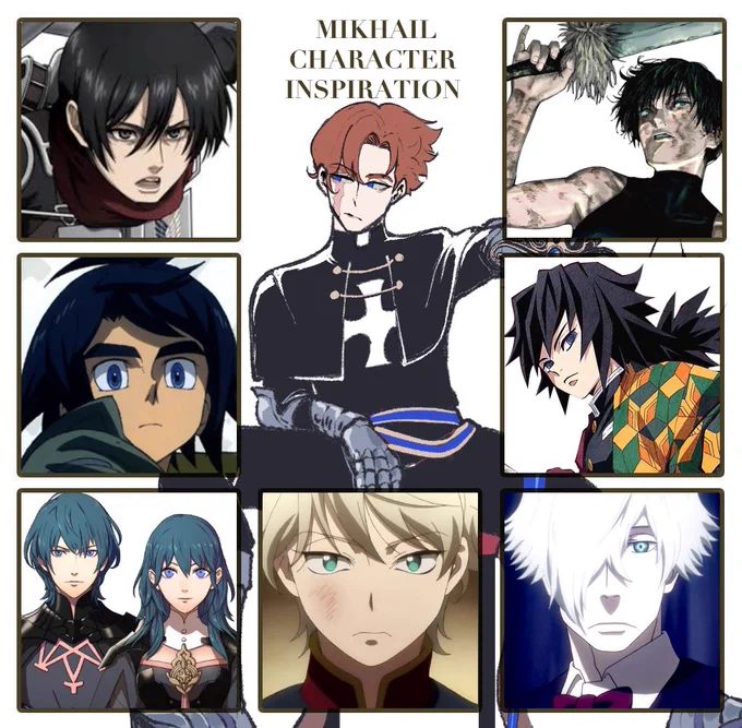Last one for now ft Mikhail, I think you can figure out how they're all connected (beyond being allergic to smiling) 
