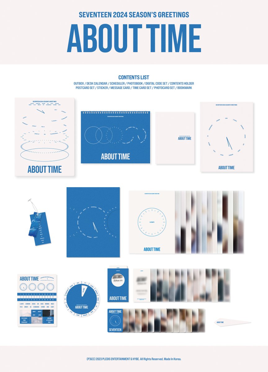 [NOTICE] SEVENTEEN 2024 SEASON'S GREETINGS &amp; WALL CALENDAR 예약 판매 안내 (+ENG/JPN/CHN)

SEASON'S GREETINGS ▶️ weverse.io/seventeen/noti…
WALL CALENDAR ▶️ weverse.io/seventeen/noti…

*PRE-ORDER : 2023.12.1 11AM (KST)~

#SEVENTEEN #세븐틴 
#SVT2024시즌그리팅