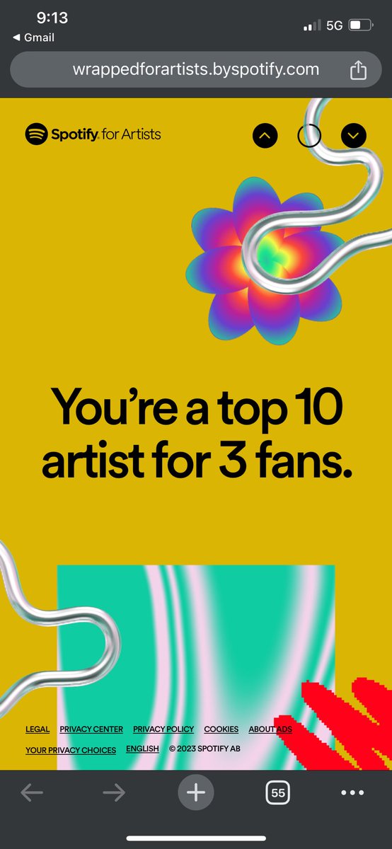 Thank you for everyone who listened! And whoever had me in their top ten, I think you might have depression