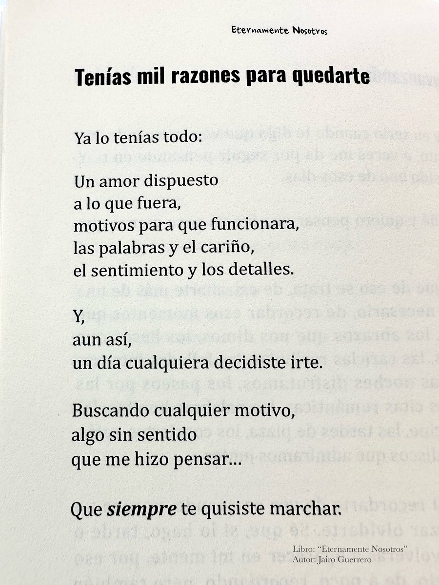 Libro: “Eternamente Nosotros” 📗