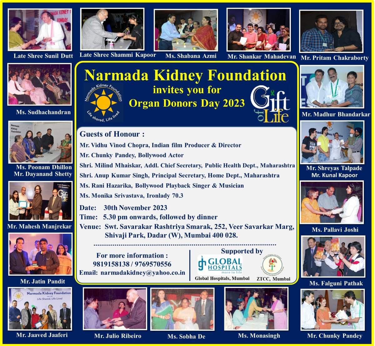 Bharat V. Shah (@bharatvshah1) on Twitter photo <a href="/narendramodi/">Narendra Modi</a>
Organ donation by a living person is an act of courage and love. Consent by a grieving family to donate organs is also an act of courage and service to mankind. We at Narmada Kidney Foundation felicitate living donors and family members of cadaver donors <a href="/narendramodi/">Narendra Modi</a>
Organ donation by a living person is an act of courage and love. Consent by a grieving family to donate organs is also an act of courage and service to mankind. We at Narmada Kidney Foundation felicitate living donors and family members of cadaver donors