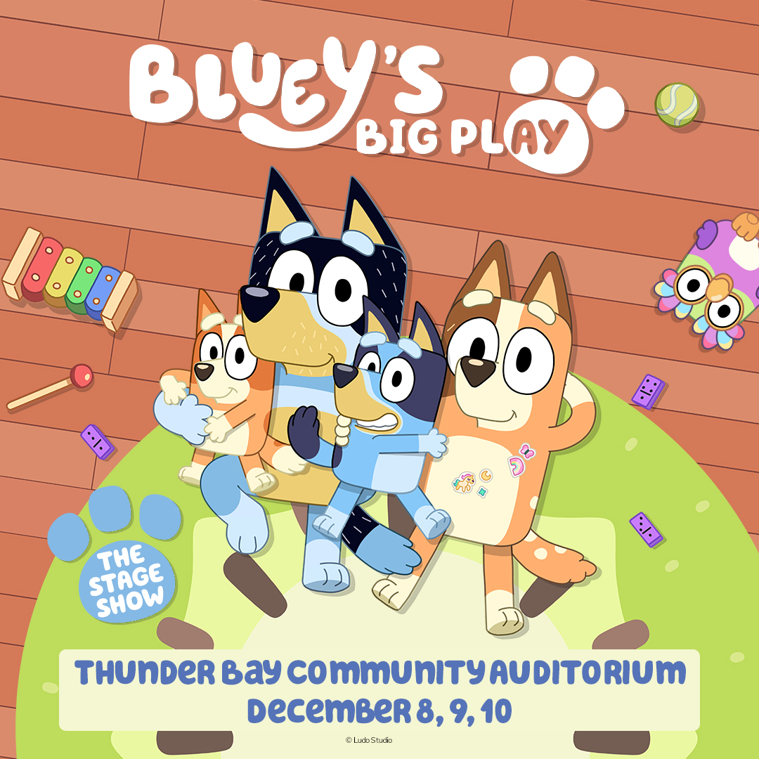 Experience Bluey like never before! First ever live theatre show is coming Dec 8, 9 &amp; 10. Don’t miss ‘Keep Me Uppy!’