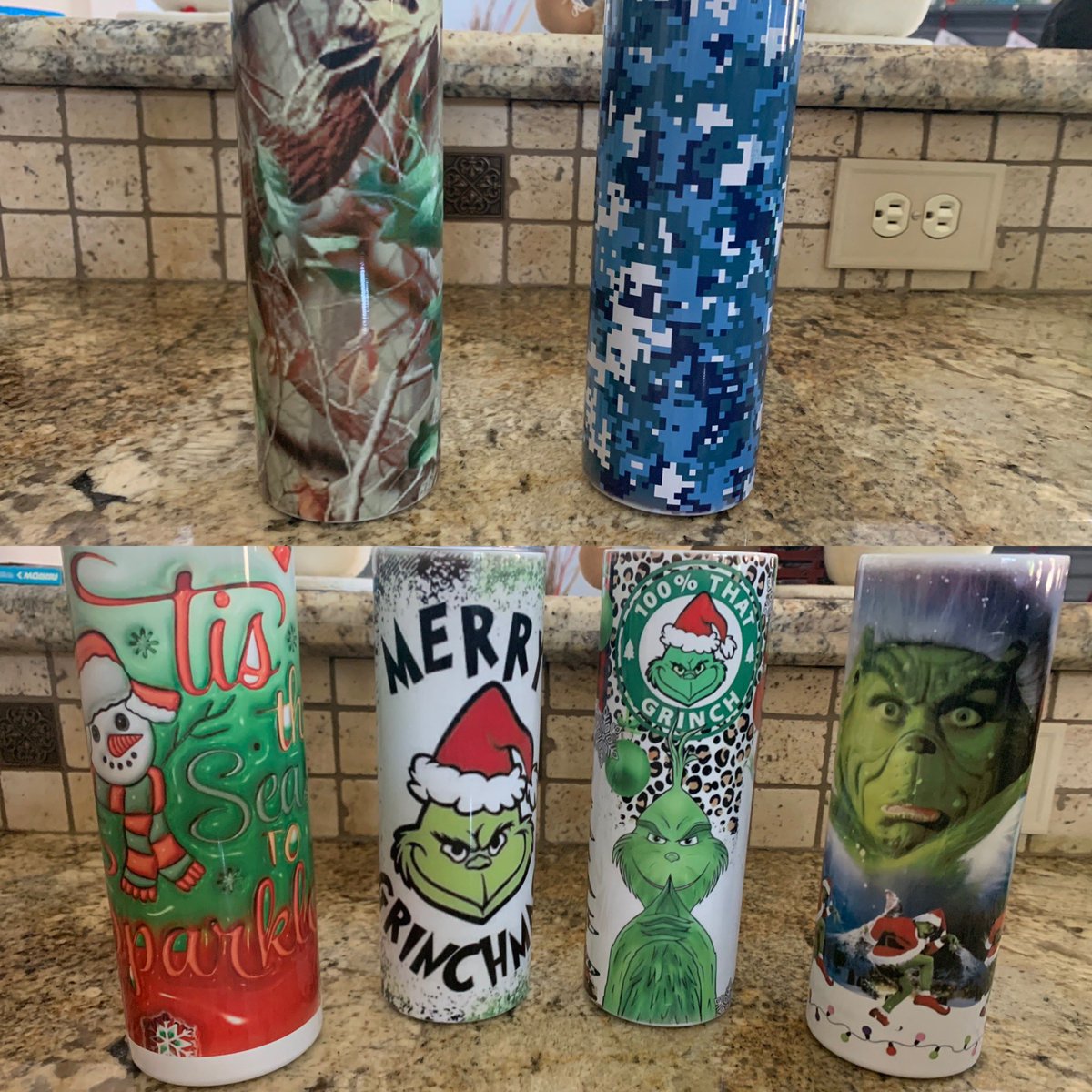 JennlynnWilli's tweet photo. Just a few gifts created for some special people as they are preparing for Christmas this year. I love how they all turned out. Cannot wait to start my next batch of orders. https://t.co/ocB0UDN9zR