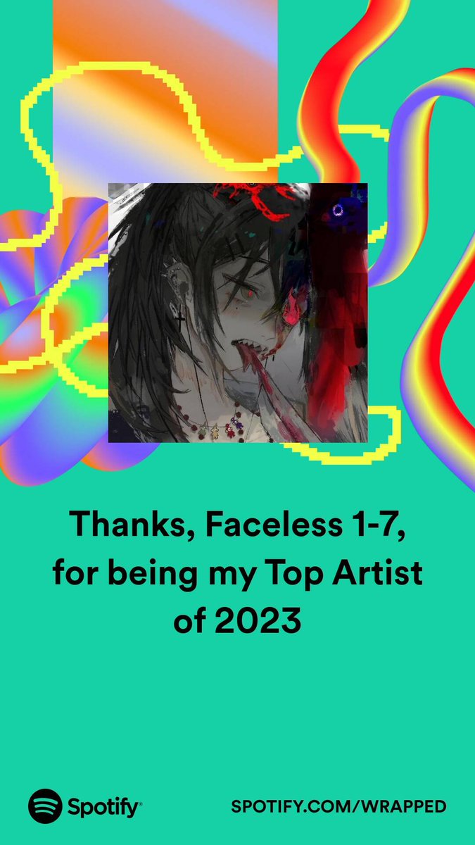 Giving thanks to Faceless 1-7 for all the music. This year I couldn’t stop listening to Blood. Cash.. #SpotifyWrapped 
open.spotify.com/artist/4G8pxxX…